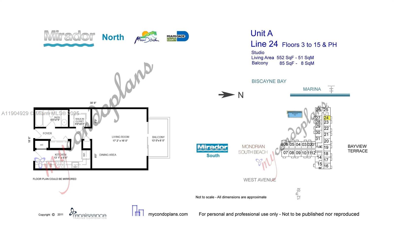 MIRADOR 1200 CONDO - Residential Lease