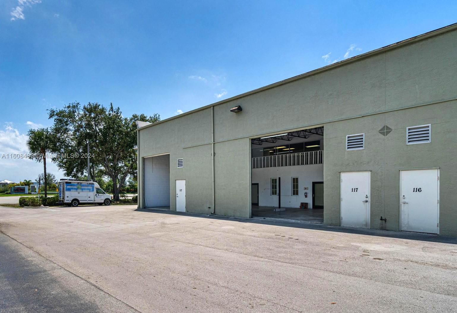 FOR LEASE, +/- 5,000 corner unit, Flex Space is available in Ft Lauderdale Industrial Airpark, equidistant approximately to Florida's Turnpike and I-95. The front of the building has a traditional office setting with +/- 3300 under air. The warehouse section +/- 1700 Sqft features two 16' x 12' tall roll-down doors at grade and 24' clear ceilings, with an efficient floor plan for managing inventory and shipments—nine assigned parking spaces.