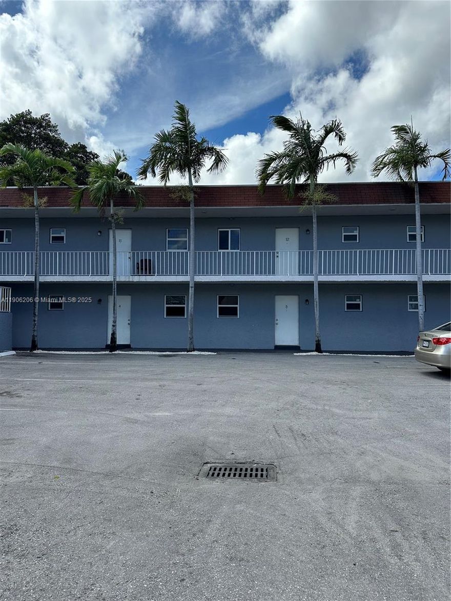 Beautiful 2-bedroom 1-bathroom apartment. This unit is located on the first floor and features hurricane impact windows, open concept, and parking. Accessible to public transportation, shops, schools, and restaurants. Laundry facilities on site. Must See! Schedule your showing with Show Assist!