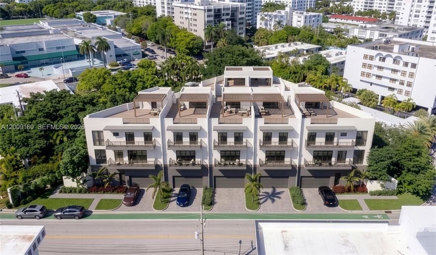 Expansive 15,156 SF triangular lot centrally located in Bay Harbor Islands, one of Miami's most desirable and rapidly growing areas. The land includes approved, ready-to-build site plans for five townhomes, offered as an option for buyers who wish to begin development immediately after taking possession, or the flexibility to design and build a custom project. Price reflects land value only. Approved site plans may be utilized at buyer's discretion.