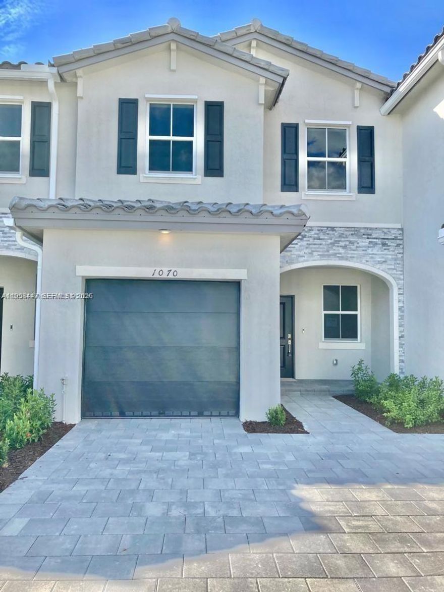 GREAT OPPORTUNITY!!! GREAT PRICE!! Very well maintained townhouse  at Riviera - Homestead. 3 Bed 2/1 Baths, 1 car-garage, plus 2 parking assigned space. The community is just minutes from the Florida Turnpike, providing easy access to Miami's downtown hub and the Florida Keys. Plus, homeowners have access to convenient amenities, such as the clubhouse, fitness center and swimming pool. All information is approximate and not warranted or guaranteed. Tenant occupied until 7/14/2026
***OFFERS ARE WELCOME****