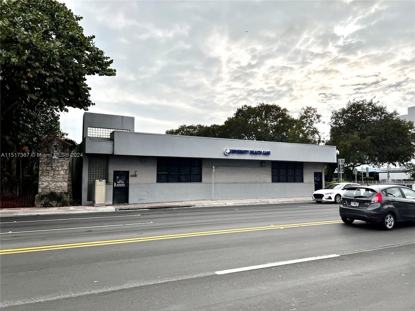 Stand alone Medical Office Building - Rarely Available!  Located on the well trafficked 8th Street within the boundaries of City of Coral Gables. Recently used by a health care provider with 14+ existing exam rooms, and space to add more depending on need.  Large open spaces.  Private parking lot accessible off of SW 8th with the entrance on Alberca St, 13+ spaces.  10,446 SQFT lot & 4,672 SQFT of total bldg. area.  Vacant and easy to open for prospects with notice to agents.   NNN Lease.     Property is also listed For Sale.