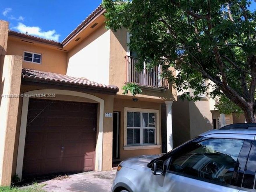 Fee simple townhouse, no HOA approval, garage, tile floors, fenced backyard, front yard with paved driveway.  Rented through section 8 at $2350, lease ends 1/31/2026