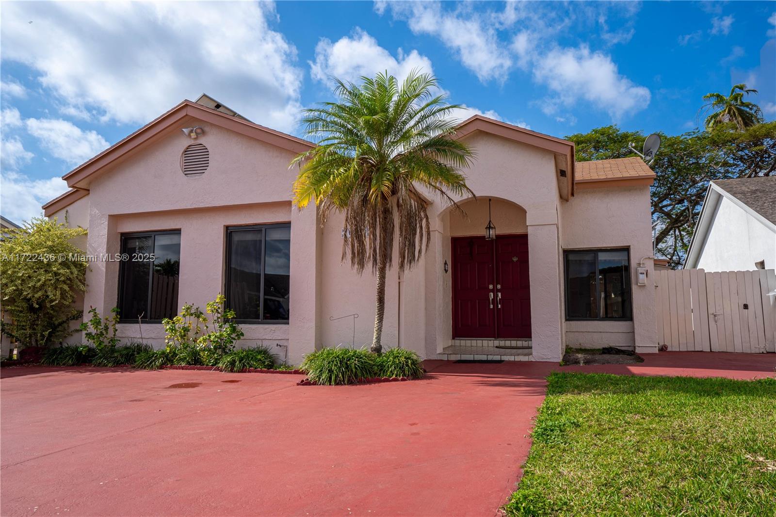 Looking for a home that’s close to everything? This beauty is right where you want to be! Situated in a prime Kendall spot, you're just minutes away from parks, top-rated schools, shopping, and awesome restaurants. Inside, you’ll love the bright feel of the living areas, with high ceilings that make it even more inviting. The kitchen features sleek granite countertops and tons of space. The master bedroom has a generous walk-in closet and plenty of room to unwind. Step outside to your covered patio – it’s ready for BBQs, outdoor lounging, or just enjoying the fresh air. Not only does this home come with a nearly-NEW A/C system, but you’ll also enjoy savings with the solar energy system and IMPACT windows . Everything you need and more, in one fantastic location! CALL US TODAY!