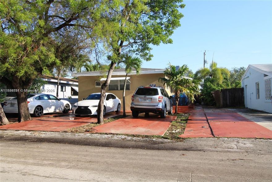 Location, Location, quiet neighborhood, Aventura Hospital, Hallandale Police station, city hall, Aventura mall. Aprox 750sf ONE bedroom, ONE bathroom. Washer and dryer on property. Private back yard for your family needs. Unit #1 comes with 1 parking spaces. NO HOA Quick approval time and easy to move in. Owner will consider Pets. Please submit offer with proof of funds, 4 last pay stubs or last 4 month bank statements, Full credit report, rental application. min 690fisco score Unit is ready for the move in