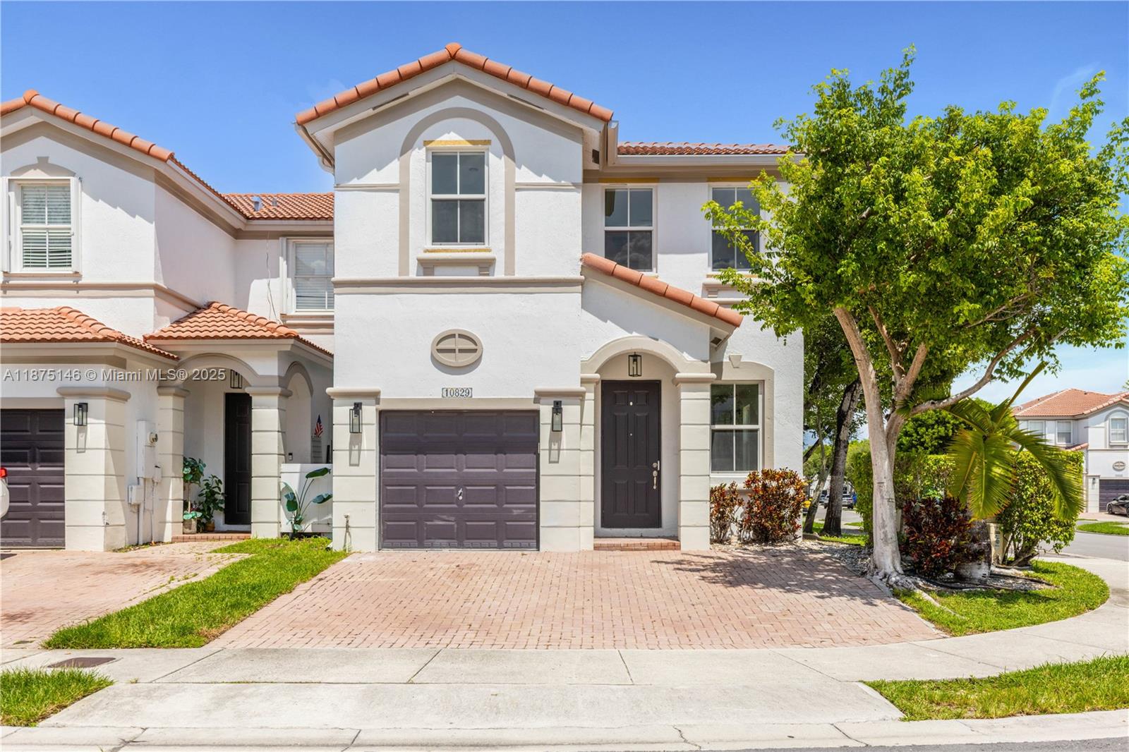 Welcome to your new dream townhome nestled on a peaceful, tree-lined street in a highly sought-after neighborhood, this meticulously maintained 4-bedroom, 2.5-bathroom residence offers the ideal combination of space, style, and functionality. Fully renovated with a welcoming front porch, manicured lawn and a classic brick façade. Step inside to discover a bright and airy interior filled with natural light, where recent updates seamlessly meet timeless design. Spacious & Open Layout: The heart of the home is a stunning open concept living area, perfect for both daily living and entertaining. The flow is ideal for family gatherings and hosting friends. All bedrooms are situated on the second floor with two full bathrooms and a half bath downstairs for guests and comfort.