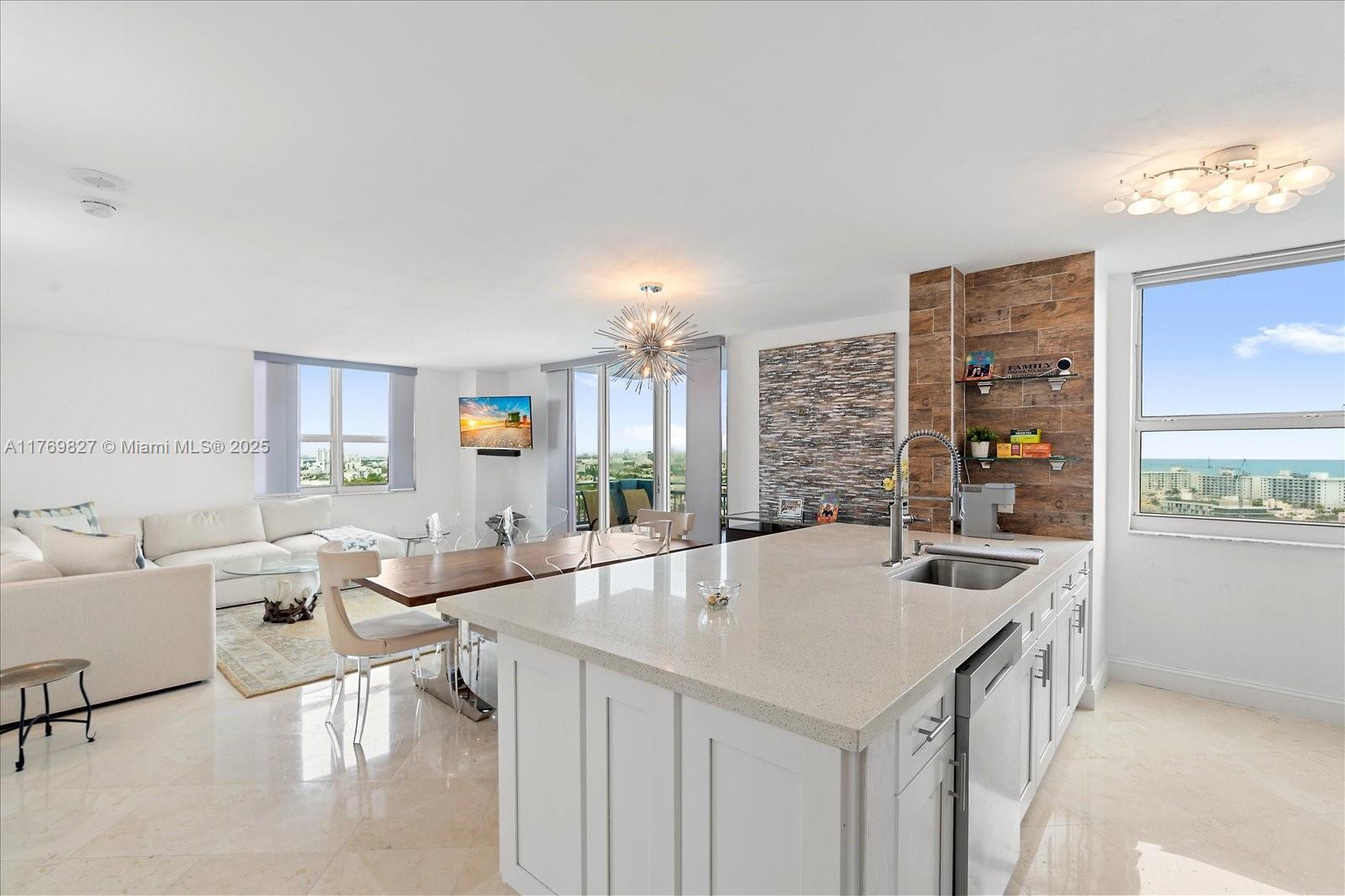 Rental Property at 90 Alton Rd 1911, Miami Beach, Miami-Dade County, Florida - Bedrooms: 2 
Bathrooms: 2  - $6,000 MO.