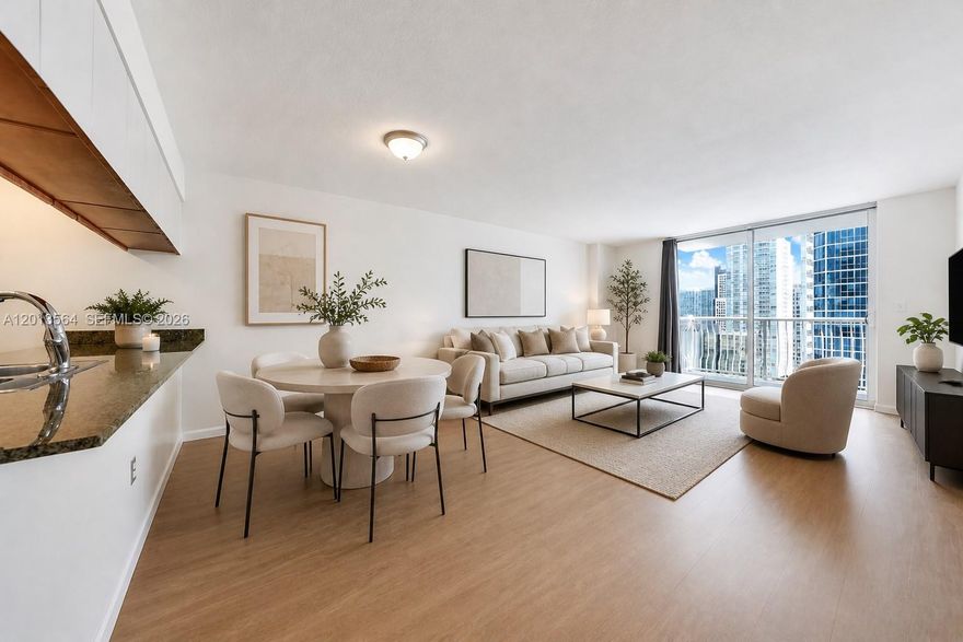 Prime Brickell investment opportunity at 1200 Brickell Bay Drive. This 825 SF residence offers a spacious layout and a private terrace with beautiful Brickell skyline views. The building allows short term rentals with no rental restrictions, making it ideal for investors looking to use platforms such as Airbnb, VRBO, or similar. Enjoy amenities including two pools, jacuzzi, fitness center, steam room, kids’ playroom, and doorman service. Easy to show and ideally located across from the future Citadel headquarters. A standout value for Brickell and a great opportunity for end users or investors.