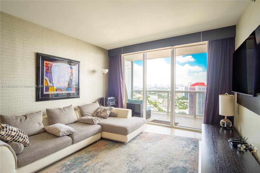 Beautifully designed residence at Beach Club Tower One, Unit 3509. Perfectly located on a high floor, this condo offers unobstructed sunset views of the Intracoastal, canals, and
city skyline. Professionally decorated by a designer, the unit stands out from others of its kind. Abundant natural light, an expansive balcony ideal for entertaining, and refined
finishes creating a unique living experience. Residents enjoy resort-style amenities that rival a 5-star hotel, including pools, spas, fitness centers, beach service, and more.
