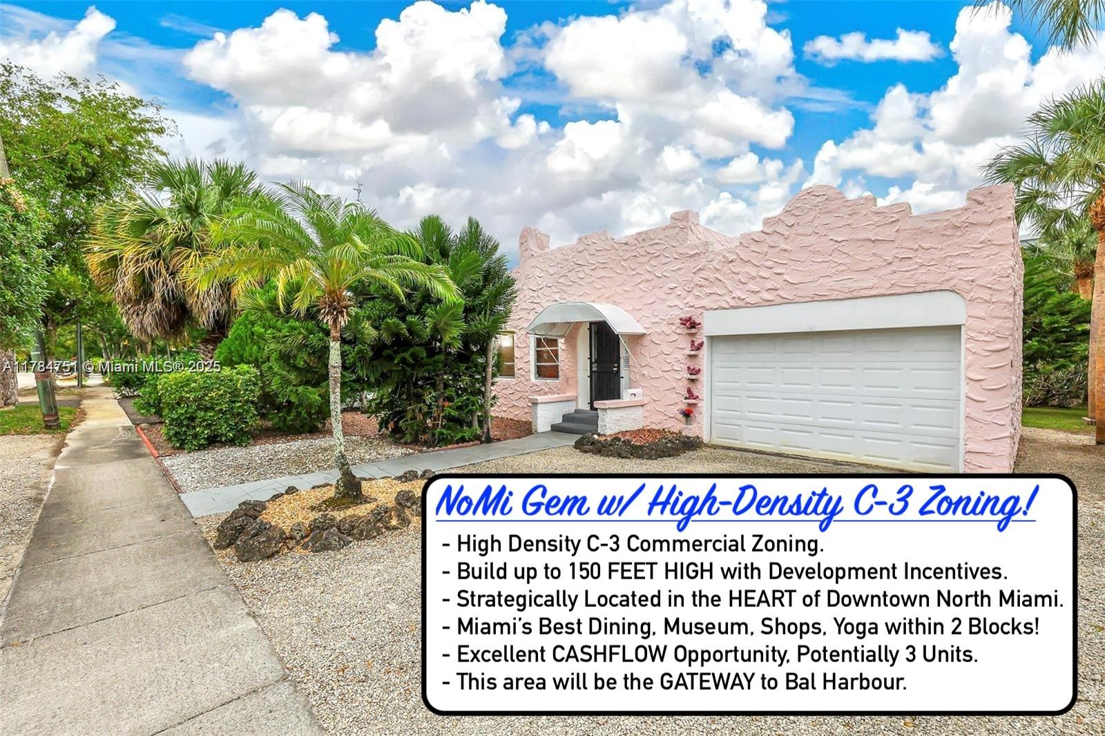Property for Sale at 736 Ne 126th St, North Miami, Miami-Dade County, Florida - Bedrooms: 4 
Bathrooms: 3  - $845,000