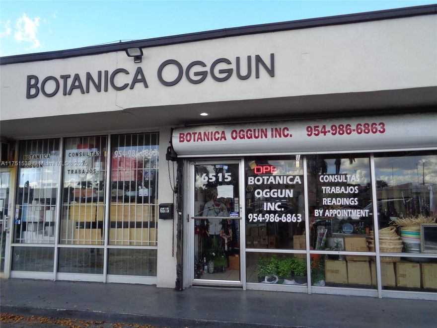 BOTANICA OGGUN OF FLORIDA, THIS IS A BUSINESS SALE ONLY, OWNERS RETIRING, A RELIGIOUS ARTICLES AND CHARMS RETAIL STORE, STABLISHED FOR 21 YEARS AND 15 YEARS AT THE SAME LOCATION, OWNERS WILL PROVIVE 60 DAYS TRAINING TO NEW OWNERS IF DISIRE, YOUR INVESTMENT WILL PAY BACK IN 2 YEARS OR LESS, $200,000 DOLLARS INVENTORY INCLUDED WITH THE SALE. AUDIT IS WELCOME AT BUYERS EXPENSES.