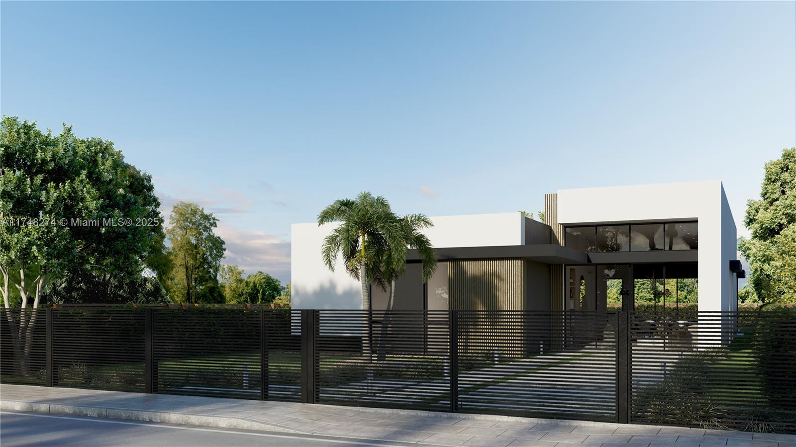 Close to the vibrant Miami Design District, luxury shops, art galleries and cafes, Close to Midtown Miami and Miami Beach. You can get this new construction with a minimalist design that offers 5 bedrooms, 3-1/2 bath. The spacious primary room with a espaciosus bathroom, closet and magnificent view of the pool. You are greeted by a large 40' open concept area with 13' ceilings that integrate the interior and exterior space, wonderful 10'x30' pool, from a covered terrace area for barbecue. The kitchen with floor-to-ceiling cabinets,fully equipped laundry area.
Don't miss this opportunity to have the house of your dreams in the area of greatest development in Miami.