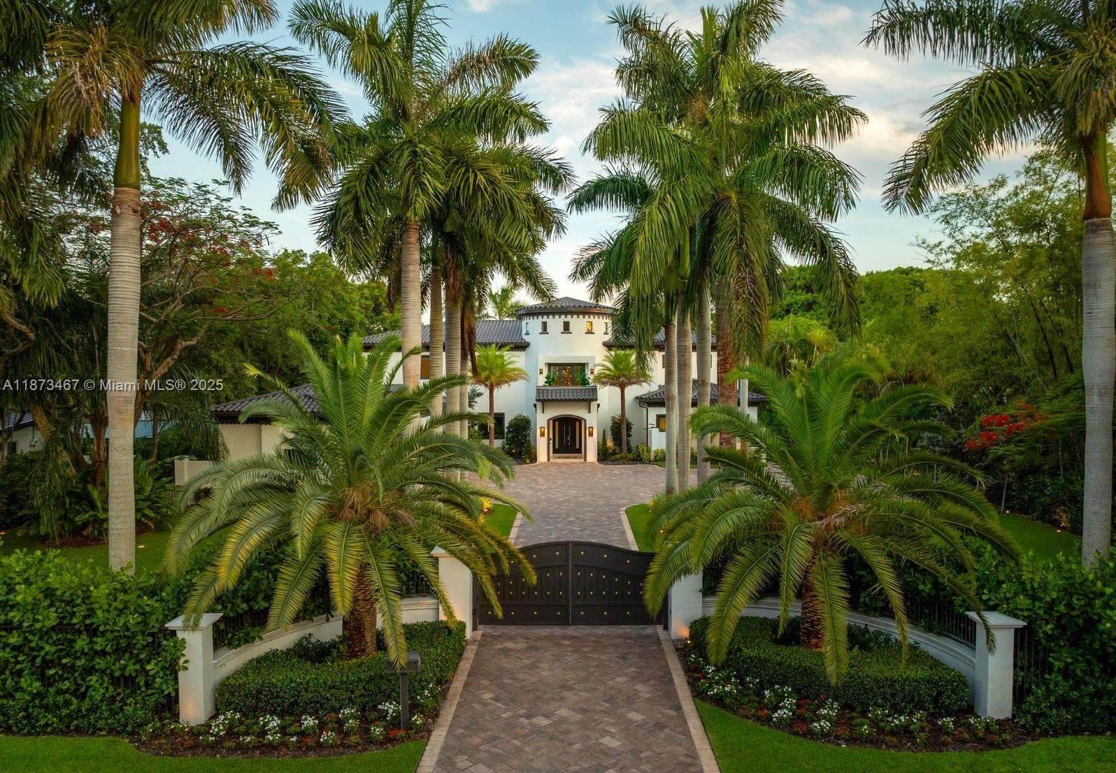 Nestled in Pinecrest, one of Miami’s most coveted neighborhoods, this gated 7BD/8.5BA estate is available for lease, offering resort-style living at home. The entertainer’s backyard showcases a saltwater pool, spa, cold plunge, sauna, gym, pickleball/basketball court, and summer kitchen. Inside, soaring ceilings flow from a chef’s kitchen with striking marble island to elegant dining and a fireplace great room. The primary suite offers a private sitting room, dual walk-ins, and spa bath. With smart-home tech, 3-car garage, and recent renovations, this move-in ready retreat provides unmatched privacy, style, and amenities. Open to seasonal leases.