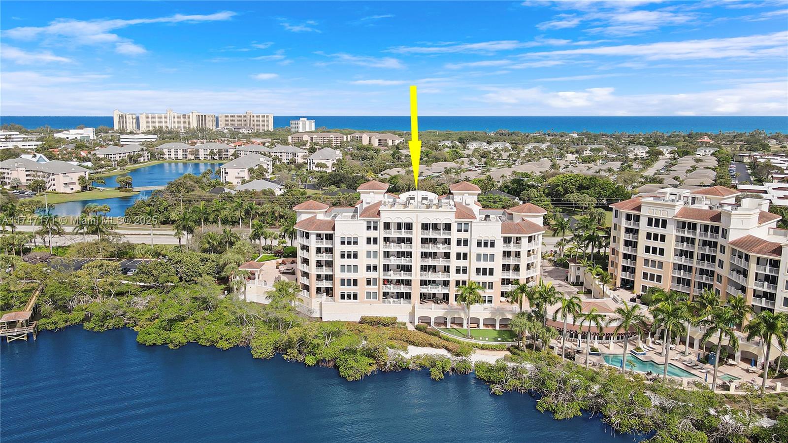 ENTER FROM YOUR PRIVATE ELEVATOR AND STEP INTO A SUN-FILLED OPEN FLOOR PLAN! FROM YOUR 5TH FLOOR SPACIOUS BALCONY AND PRIMARY SUITE ENJOY PANORAMIC INTRACOASTAL VIEWS, COLORFUL SKIES DAY AFTER DAY AND BREATHTAKING SUNSETS FILLING YOUR HOME WITH WARM NATURAL LIGHT. IN THE EVENING YOU CAN SEE TWINKLING STARS AND EVEN PLANET JUPITER! YOUR GUESTS WILL BE IN AWE. THE UPDATED KITCHEN FEATURES A DOUBLE OVEN, INDUCTION STOVE ,DEEP DRAWERS & 2 FRIDGE DRAWERS. THE TWO PRIVATE BACK SUITES, ONE WITH A BALCONY, ENJOY VIBRANT MORNING SUNRISES & OCEAN VIEWS. A SOUGHT AFTER LOCATION WITH INTRA COASTAL WALKWAY LEADING TO THE BEACH! STEPS AWAY FROM TOP RESTAURANTS! THIS CONDO IS IN THE NEWEST BUILDINGS OF THE JUPITER YACHT CLUB WITH AN UPDATED GYM, SOCIAL ROOM WITH POOL TABLE, TWO PARKING SPACES AND MORE