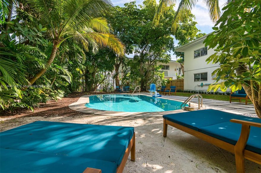 Well-maintained 4plex with some of the largest single floor rental units in all of Bay Harbor Islands. All units are 1525SF, true 3 bedroom/2 bath corner units. Increase income potential to a conservative 8% ROI by converting to legal AirBnB hotel with resort-style pool and rear entertainment space. Building is entirely outfitted with impact windows and doors. 2 units have washer and dryer systems ensuite, other units use well-kept community laundry room downstairs. All units separately metered. Turnkey investment in highly desirable Bay Harbor Islands, once the best kept secret of Miami. Walking distance to places of worship, turquoise beaches of Bal Harbour and Surfside, and world class dining and shopping. Strong rental market. Home to A++ Ruth K Broad K-8 school.