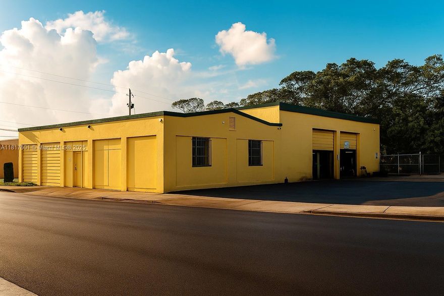 Freestanding Warehouse/Retail Building for Lease – West Palm Beach, FL
Strategically positioned at a signalized intersection in the heart of the West Palm Beach industrial area, this versatile freestanding building offers high visibility and easy accessibility. The property features 5,500 square feet of flexible warehouse/retail space, currently operating as a tire shop.

Key Features:

Highly visible corner location
Ample parking
Industrial zoning allows for a wide range of uses
Great signage opportunity with 163’ of frontage on 25th Street
Convenient access to major roadways

Please do not disturb existing business or speak with employees. Tours by appointment only.

For more information or to schedule a showing, please contact agents.