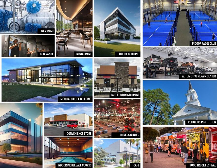 Exceptional commercial development opportunity in the New Inverrary, near Fort Lauderdale!
This 33,362 SF lot sits within a rapidly transforming corridor anchored by the upcoming Golf & Country Club redevelopment. Zoned CO, the property allows for flexible uses, such as indoor tennis or padel courts, a fitness center, a café, or office/medical space.
Surrounded by over 2,000 new residential units, medical offices, and entertainment projects, this site offers prime visibility, easy highway access, and the chance to build up to 22,000 SF.
Capitalize on the momentum of the New Inverrary renaissance , a true live-work-play destination in the making.