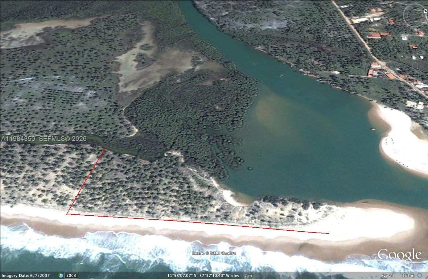 117 Praia Barra do Itariri Peninsula