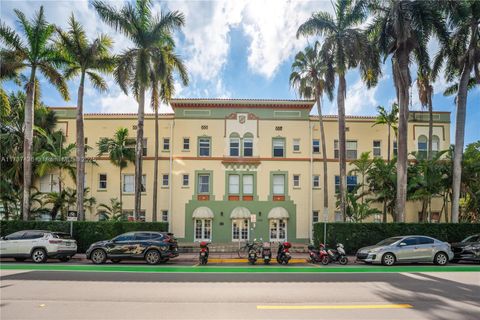 A home in Miami Beach