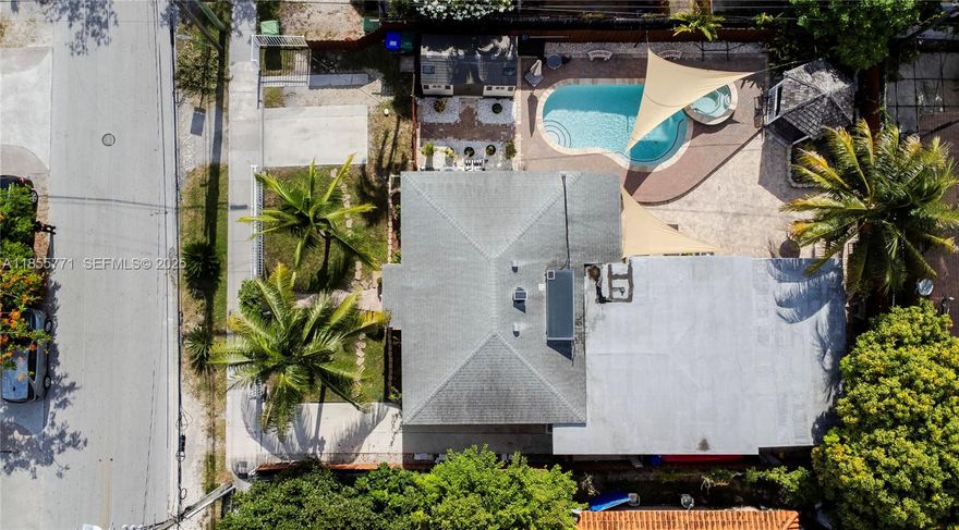 If you’re looking for a place where everyday life feels calmer, more connected, and more intentional, this home offers the opportunity to settle into a true neighborhood setting, without giving up access to the areas you already love. This single-family home with a duplex-style layout sits on a generous lot in a quiet residential pocket just minutes from Coral Gables and Coconut Grove. Parks, dining, Shops at Merrick Park, CocoWalk, and major roadways are all close by, allowing you to enjoy the lifestyle benefits of neighboring areas without being inside their municipal boundaries, providing greater flexibility in long-term ownership costs. Make sure to ask about other buyer benefits!

Inside, the layout is designed for real life. Multiple bedrooms offer flexibility for everyday living, remote work, or guest space, while the flow of the home supports both togetherness and privacy, including multigenerational living. With bathrooms and kitchen updated and most plumbing replaced, you can enjoy the character of a 1950s home with added peace of mind.

Outside, the spacious yard becomes an extension of the home, ideal for relaxing, entertaining, or simply unwinding. A newly installed pool (2022) adds rare outdoor value for a centrally located Miami property.

This isn’t about chasing a zip code—it’s about choosing a home that supports how you live now and how you plan to live next. Schedule your private showing today and explore the possibilities this home offers.