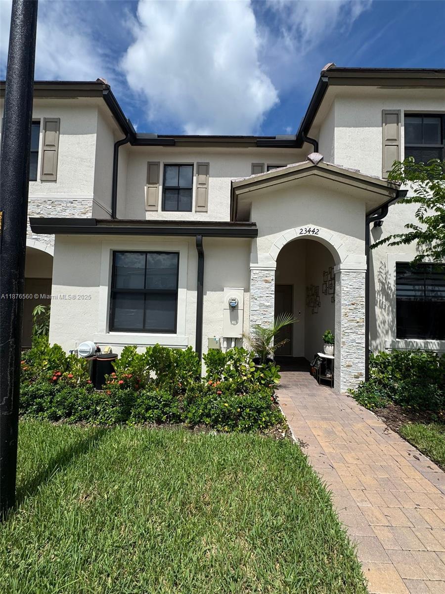 offering 3 spacious bedrooms and 3 full bathrooms. Designed with convenience in mind, the first floor features a bedroom with a full bath, perfect for guests or multi-generational living.
The modern open-concept kitchen flows seamlessly into the living and dining areas, while impact-resistant windows provide style, safety, and peace of mind.
Located near Publix, banks, fine dining, luxury shops, Southland Mall, Turnpike Exit 11, and just a short drive from Miami International Airport.