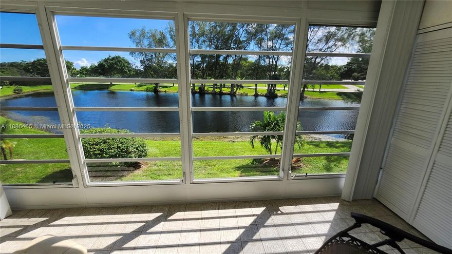 This 1 bedroom, 1.5 bathroom condo on the 2nd floor of the prestigious Cambridge G is impeccably maintained and perfectly situated. With its prime location directly across from the main clubhouse, the condo boasts stunning lake views from the Florida room. Fully furnished, the property features a bright and modern kitchen with updated cabinets and appliances. A.C. 2018 ELECTRICAL PANEL 2024  ENJOY CENTURY VILLAGE ACTIVE 55+ RESORT STYLE LIVING. OFFERS MANY ACTIVITIES & ACTIVITIES INCLUDING A LOCAL BUS SERVICE, CLUBHOUSE, TENNIS, BILLIARD ROOM, ART CLASSES, GYM, & MUCH MORE. LOCATED MINUTES TO THE BEACH , RESTAURANTS & SHOPPING. WELCOME TO SOUTH FLORIDA LIVING! MUST SEE!