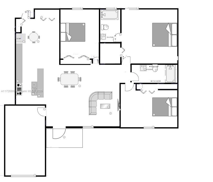 Property for Sale at 983 Edgerton Ave, Lehigh Acres, Lee County, Florida - Bedrooms: 3 
Bathrooms: 2  - $299,000