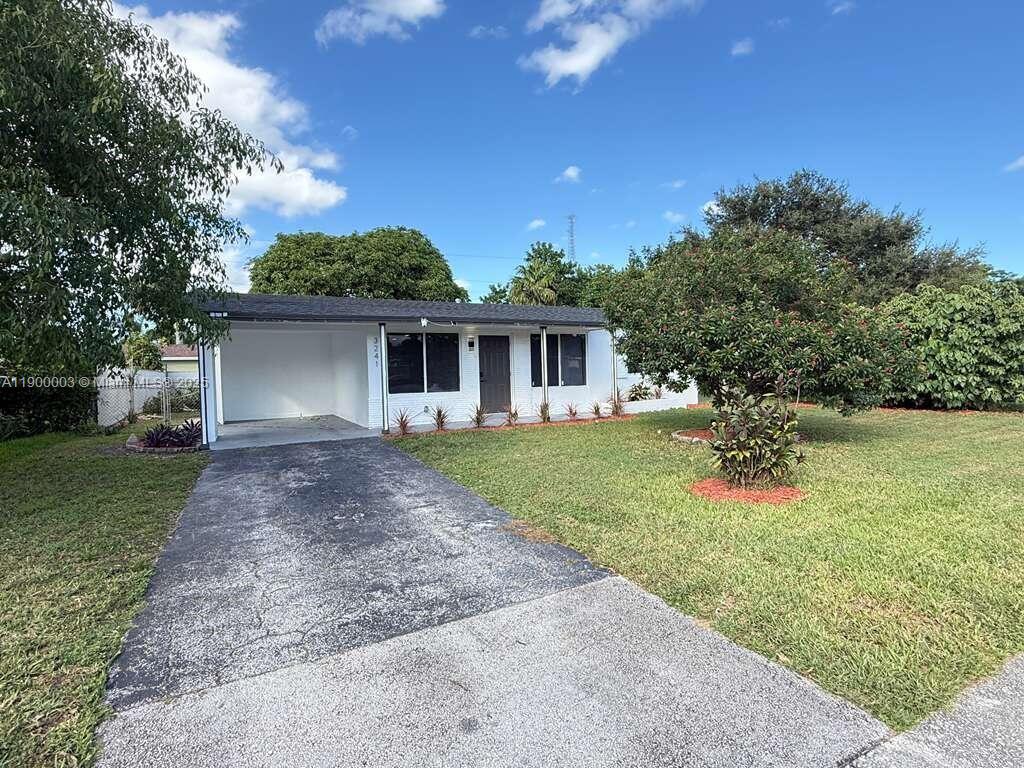 This bright and move-in-ready home features a brand new roof, carport, and excellent curb appeal. Inside, you’ll find a spacious layout filled with natural light, making it feel warm and welcoming from the moment you walk in.
Conveniently located near the Lauderhill Performing Arts Center (LPAC) and other local favorites, this home offers the nice blend of comfort, style, and location.
Don’t miss this opportunity!