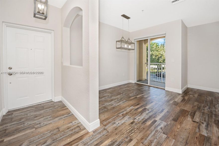 Impeccably remodeled 2-story townhouse-style condo at Courtyards at Nautica. This spacious 2-bed, 2.5-bath residence features elegant waterproof laminate flooring, porcelain-tiled baths, a chef’s kitchen with quartz countertops and premium GE stainless-steel appliances, plus a tankless water heater and smart thermostat. Enjoy in-unit washer/dryer, open living areas, and tons of natural light. Located in a gated community with 24-hr security patrol, clubhouse, fitness center, pool, Jacuzzi, and playground. Minutes to I-75, top schools, restaurants, and shopping.