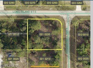 Great corner lot in the ever growing SWFL City, Lehigh Acres. This lot is located minutes away from your major shopping centers, fast food spots and convenience stores as well as schools and the RSW airport. The perfect place to build your dream home and raise a family!!