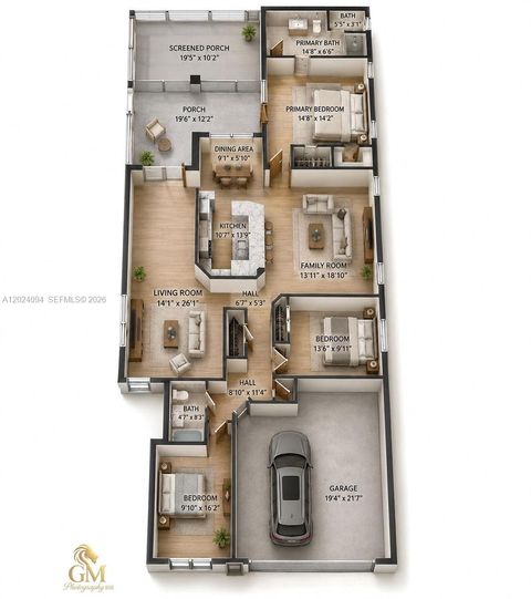 Tiny photo for 885 Tanglewood Cir, Weston, FL 33327 (MLS # A12024094)
