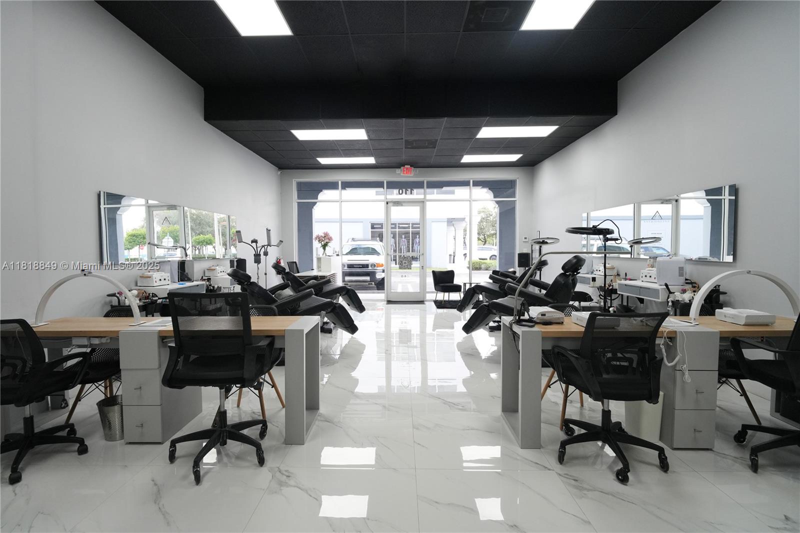 Don’t miss this exceptional business opportunity! Beautifully designed and fully equipped salon located in one of Doral’s most desirable high-traffic shopping centers. This elegant space features private rooms and workstations, ideal for a variety of beauty services.Currently specializing in microblading, eyelash extensions, and nails, the salon generates solid annual income with low operating costs. All licenses are in place, and there’s ample room for growth and expansion into additional services or business models.Whether you're an investor or a beauty professional ready to step into a thriving setup, this is a rare find in a booming area. A true turnkey opportunity in a premium location!