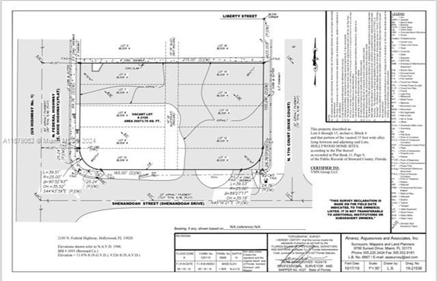 Great potential for this Vacant Commercial Land Zoned FH-2 located on Federal Highway