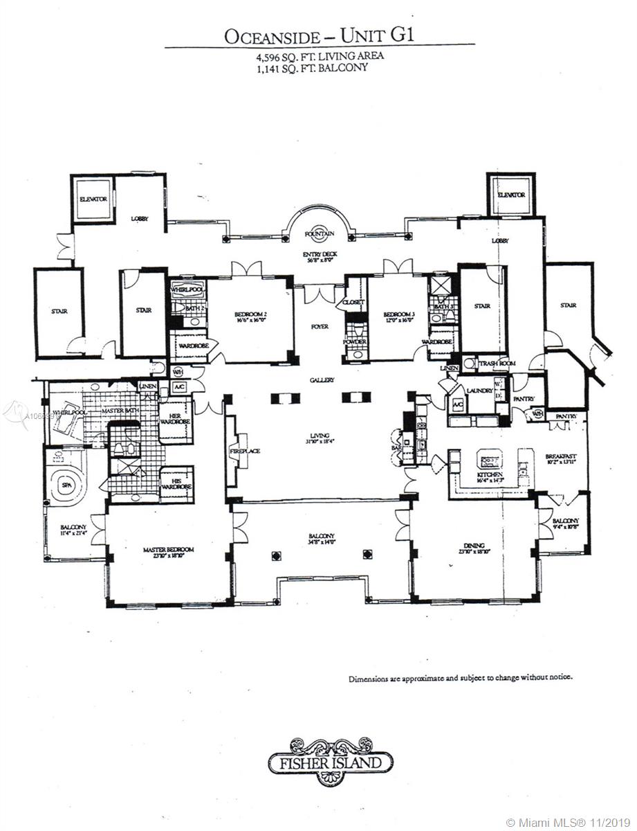OCEANSIDE FISHER ISL COND - Residential