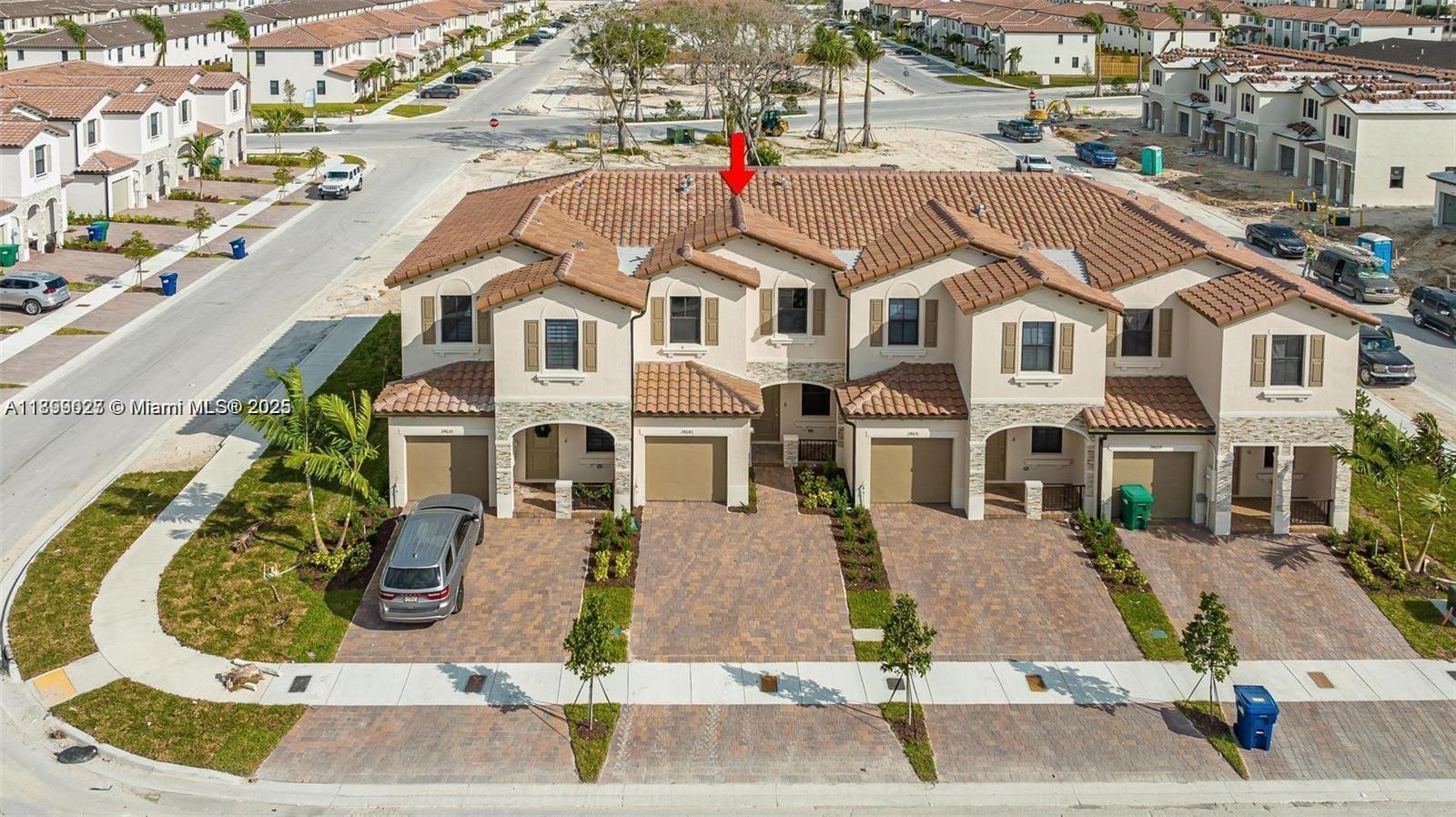Looking for a low rate without having to overpay on NEWCONSTRUCTION? This home has an assumable loan with a FIXED 4.375% interest rate! Amazing 3 bed/2.5 bath townhome in Corsica, one of Miami's most exclusive communities. Located on a premium lot with a larger backyard & no rear neighbor. Great chef's kitchen features tall/white wooden cabinets & top-of-the line stainless steel appliances. Completely wired with OPTIC CABLE for maximum high speed internet. SMART HOME. & dryer included. Tank-less water heater. The luxurious resort style clubhouse will feature a pool, kids pool, full gym & a splash park! Located near the Baptist Hospital, Homestead Air Reserve Base, Black Point Marina & Turkey Point. Easy access to the turnpike. This home is a MUST SEE! Call now for a private showing.