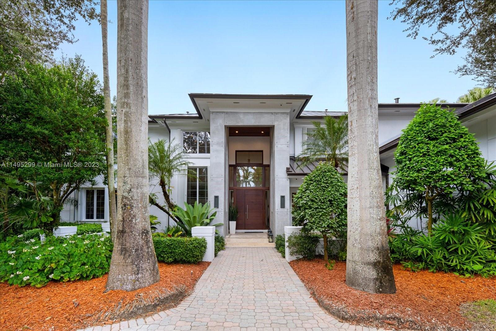 Motivated Sellers! Rare find in this magnificent private PONCE ROAD ESTATES gated community! Enjoy a luxury lifestyle! Includes 2 huge backyards heated pool BBQ and very spacious areas to entertain your family and friends Huge state-of-the-art kitchen with top of the line appliances, wine cooler, 2 dishwashers and 2 refrigerators. Large family room + add kids playroom. 7 bedrooms all en-suite with staff quarters, big laundry room w/new washer and dryer. Brand new metal roof (2022) 4 new A/c units (2022) home Generator 2-car garage with plenty of storage,4 covered carport spaces and plenty of storage. Hurricane impact Wood front door and hurricane shutters throughout the home. Close to Restaurants, shopping, best private schools, hospitals, and close to the airport.