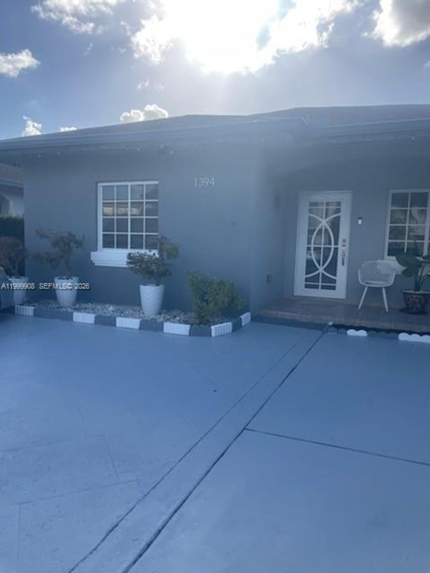 Beautifully remodeled 3-bedroom, 2-bathroom home in the highly sought-after Pacifica Estates Community. This move-in-ready property features ceramic tile flooring throughout, impact windows and doors, and an updated kitchen complete with granite countertops, stainless-steel appliances, and a peninsula with seating. The spacious primary suite includes an en-suite bathroom with a walk-in shower. Enjoy additional living space in the family room, plus a covered patio and a fully fenced backyard perfect for entertaining. Upgrades include NEW solar panels, a well sprinkler system, and a Mother-In-Law Suite. Top-Rated Schools! Ideally located near major highways, shopping, dining, and more. A must-see home!