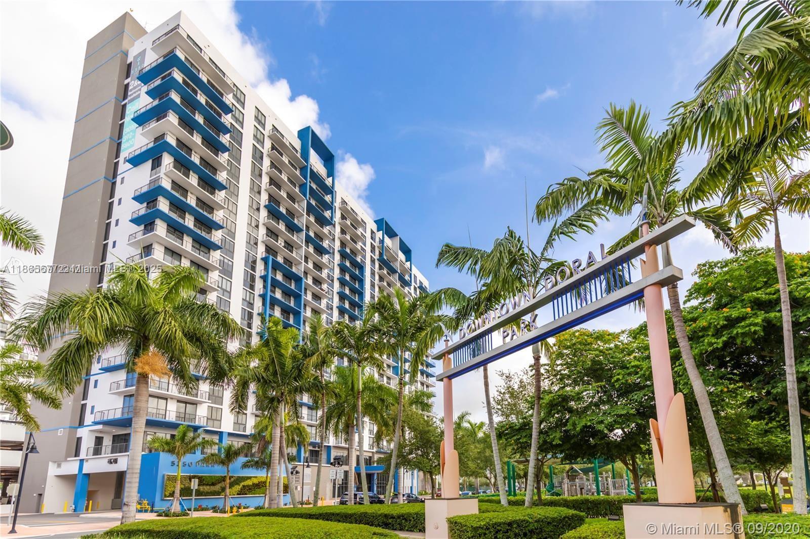 Beautiful 1 bedroom 1 bath condo at 5350 Park with 651 sq. ft. of modern living. Built in 2019, this luxury condo allows short & long-term rentals, making it a prime investment or perfect home. Features include 24-hr concierge, assigned & guest parking, pool, gym, sauna, clubhouse, kids’ play area, and secure lobby. Ideally located near Downtown Doral Park, top restaurants, shops, supermarkets, A+ schools (including exclusive Charter School for residents), and minutes from Miami International Airport. Walking distance to UHealth Doral Medical Center, offices, and professional centers. A brand new library is being built right next to the community. Excellent investment with favorable numbers and strong rental potential in one of Miami’s most desirable communities.