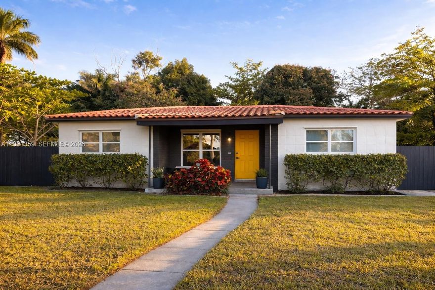 Beautifully updated 3-bedroom, 2-bath home offering a highly functional layout filled with natural light and desirable north-facing exposure. Interior highlights include timeless terrazzo flooring, updated kitchen and bathrooms, and a spacious living area with open, light-filled windows that create an inviting atmosphere. The laundry area is conveniently separated, providing additional storage space and added functionality.
The property features a large backyard with a fully fenced perimeter for privacy, along with a versatile detached wooden storage shed ideal for tools, equipment, or additional storage needs. Recent major upgrades include a new roof (2023), updated exterior electrical system (2022), and a new water heater (2025), offering peace of mind and long-term value.
Nestled on a quiet three-block terrace in a peaceful and well-established unincorporated neighborhood with low taxes, the home enjoys a prime central location with quick access to I-95, making commuting effortless. Everyday convenience is unmatched, just minutes from Publix, Aldi, Target, Costco, and Jackson North Medical Center. Residents will also appreciate the nearby municipal park featuring walking trails, a fitness center, swimming pool, and football field — perfect for an active lifestyle.
A solid, well-cared-for home in a highly convenient location — ideal for both end-users seeking comfort and investors looking for long-term long-term value.