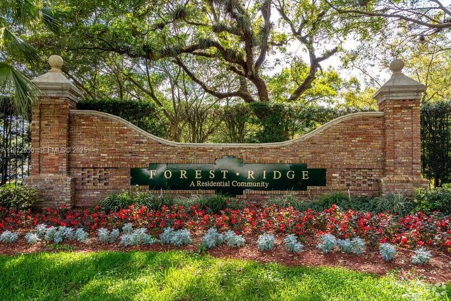 Relocation opportunity! This beautifully maintained 3-bedroom, 2.5-bath home offers the perfect blend of comfort, function, and location in the highly sought-after Forest Ridge community. Featuring IMPACT WINDOWS & DOORS and a NEWER ROOF, this residence is truly move-in ready. The thoughtfully designed floor plan includes all bedrooms upstairs for added privacy, while the first floor offers a spacious eat-in kitchen, separate living and family rooms, and a convenient half bath.  Enjoy a short walk to the community pool or take advantage of Forest Ridge’s resort-style amenities—pickleball, tennis, and basketball courts, plus private walking trails leading to scenic Tree Tops Park. Zoned for top-rated schools and ideally located near shopping, dining, major highways, and parks, this home offers the best of Davie living.   Forest Ridge residents love the outdoor lifestyle—whether relaxing by private pools, playing tennis or pickleball, or exploring nearby parks like Tree Tops, Westridge, and Bamford Sports Complex. Golf enthusiasts will appreciate the proximity to Grande Oaks Golf Club, the setting for Caddyshack. Experience the perfect balance of tranquility and convenience in one of South Florida’s most beloved​​‌​​​​‌​‌​​​‌‌​​​‌‌‌​​‌​​‌‌​​​​ communities!