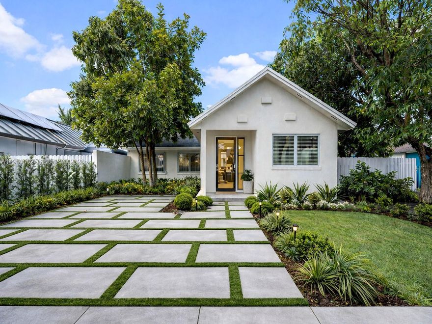 Exceptional opportunity to acquire a value-add property in the heart of South Miami-Dade. This 4-bedroom, 2-bath residence sits on an expansive lot enriched with a variety of mature fruit trees, offering privacy, land value, and strong renovation potential. With generously sized bedrooms, a welcoming front porch, and a covered rear porch that includes a laundry area, the existing layout provides a solid foundation for transformation. A detached shed adds additional flexibility for storage, workspace, or future creative use. Ideal for investors or visionary buyers seeking to renovate, expand, or redesign. Perks: Located in a NO HOA community — a rare & valuable feature — allowing maximum freedom to redesign, customize, and enhance. The A/C system is under one year old. Conveniently positioned near well-regarded schools, major thoroughfares, and everyday amenities, making it attractive for resale or long-term hold. Offered AS-IS. Rare opportunity to unlock land value, creativity, and upside in a growing South Dade market. Don’t miss the chance to create a higher state of living. Conceptual renderings shown are for illustrative purposes only and do not represent current condition.