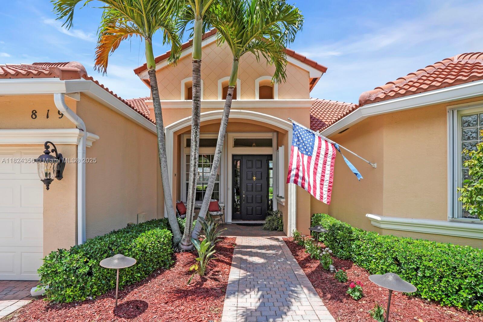 Welcome to your dream home in the prestigious Estates of The Florida Club in Stuart, FL, a gated golf course community where elegance meets tranquility. This meticulously maintained 4-bedroom, 3-bathroom, 3-car garage estate, with a new roof, offers the ultimate blend of privacy, functionality, and Florida charm. Step inside a bright, open concept living space framed by soaring ceilings and expansive windows that capture shimmering lake views. The spacious office is ideal for working remotely. With a split bedroom layout, guests and family will appreciate comfort and privacy. The heart of the home is its airy great room that flows into a well-appointed kitchen. Outdoor living is a breeze on the patio. A large yard offers plenty of space for a pool, or enjoy the resort-like community pool,