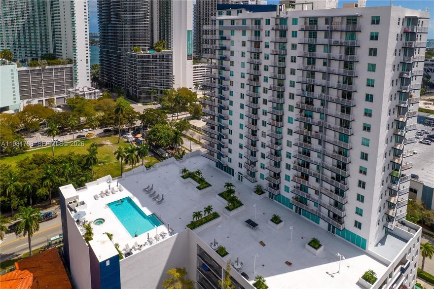 Spacious 3-bedroom, 2-bath residence located on the 8th floor at 275 NE 18th Street in Miami, offering over 1,300 square feet of living space. This well-appointed unit features two private balconies, including an expansive wraparound balcony with relaxing views of the pool and the beautiful Biscayne Bay—perfect for enjoying morning coffee or evening sunsets.

The interior offers hardwood flooring, impact windows, and a desirable open layout filled with natural light. The primary suite includes a spacious walk-in closet, and the unit is equipped with the convenience of an in-unit washer and dryer.

Residents enjoy easy access to Downtown Miami, Brickell, Wynwood, and the Design District, along with nearby waterfront parks, dining, shopping, and entertainment. A fantastic opportunity to enjoy comfortable living in one of Miami’s most sought-after neighborhoods.
