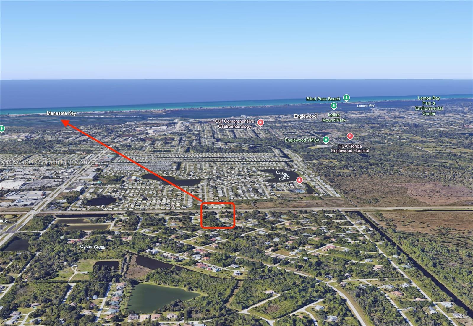 Discover the potential of this lot at 6192 Richledge St, Englewood, FL, a gem in a quiet and strategic area, perfect for building your dream home or as an investment with high appreciation potential. Imagine waking up in a serene environment, with easy access to beaches, shopping, and essential services. Investors will see a secure growth opportunity in a thriving subdivision, while buyers can create a custom home in a safe and welcoming neighborhood. Demand in this area continues to rise, making this lot the perfect combination of lifestyle and future profitability.