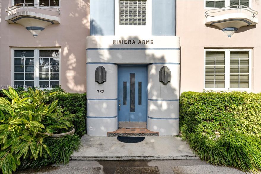 Chic beach pad in the heart of South Beach’s iconic Art Deco District! This tastefully furnished and beautifully updated first-floor condo features hardwood floors, impact windows, and central AC. Enjoy charming garden views and a gas range in the kitchen, all just a couple blocks from the beach and Flamingo Park. A versatile privacy wall opens and closes to separate the sleeping area from the living space.