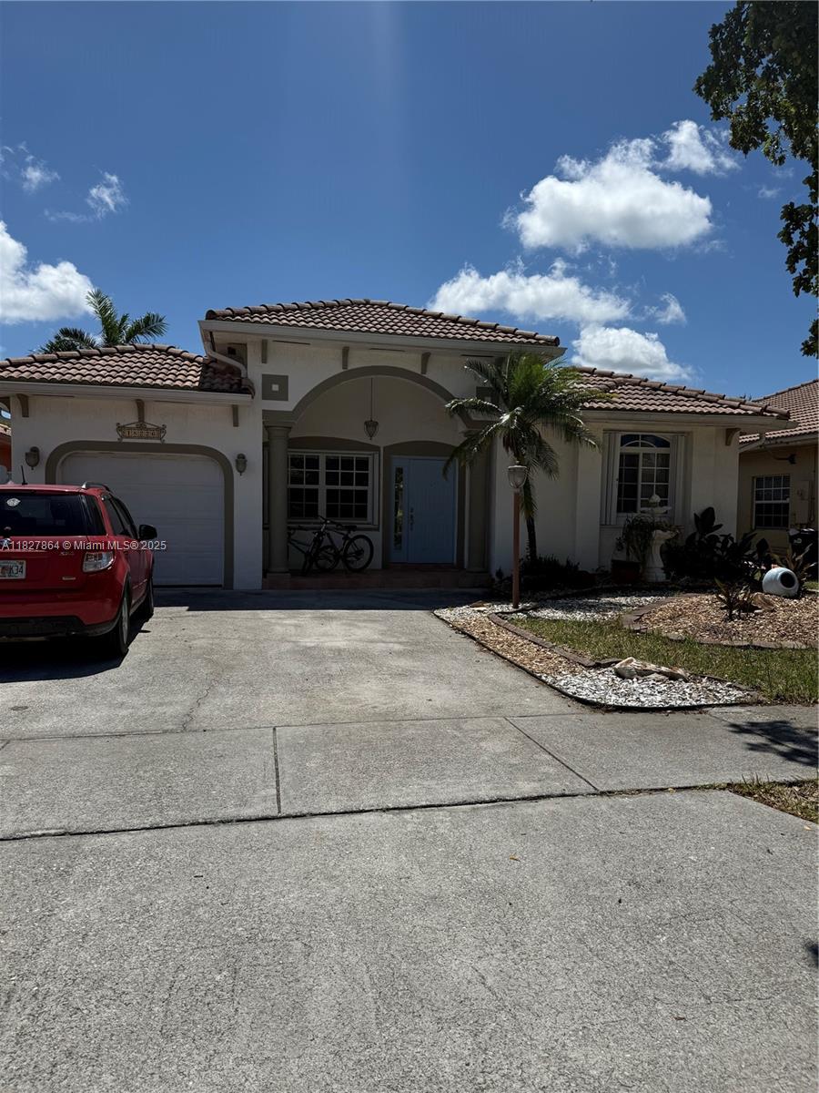 This beautiful redone inside and out 3-bedroom, 2 bathroom home in a quiet open neighborhood, steps from Publix. The property also offers an airy wood rafter terrace perfect for gatherings and entertainment, where you will enjoy your pool.