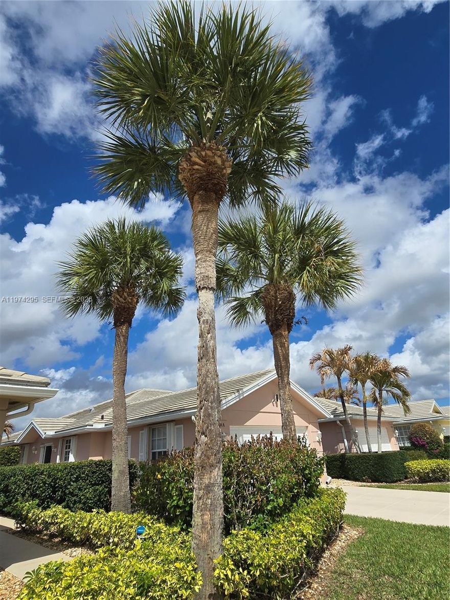 Gorgeous and meticulously kept, turn-key ready home, with breathtaking lake views located in a private and quiet community in the heart of St. Lucie West.

This upgraded DiVosta Extended Capri model features SS appliances, granite countertops throughout, and an extended patio converted into a Florida Room, adding approximately 200 square feet to the living space with custom sun shades. The home includes two dual master suites with custom closet organizers & their own private bathrooms.  It features a floor-to-ceiling media wall with an integrated fireplace, TV, and built-in entertainment center with storage galore as well as plantation shutters throughout. Additional features include an indoor laundry room with a Washer, Dryer, built-in pantry, utility sink, extensive storage and a 2-car Garage.

The property is equipped with accordion shutters, and the roof is maintained by the HOA.   Enjoy your own private tropical oasis with mature hibiscus bushes, palm trees, hawaiian Tis and bromeliads.  Low-maintenance solar path lights enhance evening curb appeal and security along with motion detector lights at the entryway as well as the driveway.

Residents also enjoy close proximity to the community pool, clubhouse, and tennis courts. 

Conveniently located off St. Lucie West Blvd, the home is just minutes away from the NY Mets "spring training stadium", shopping, and dining.