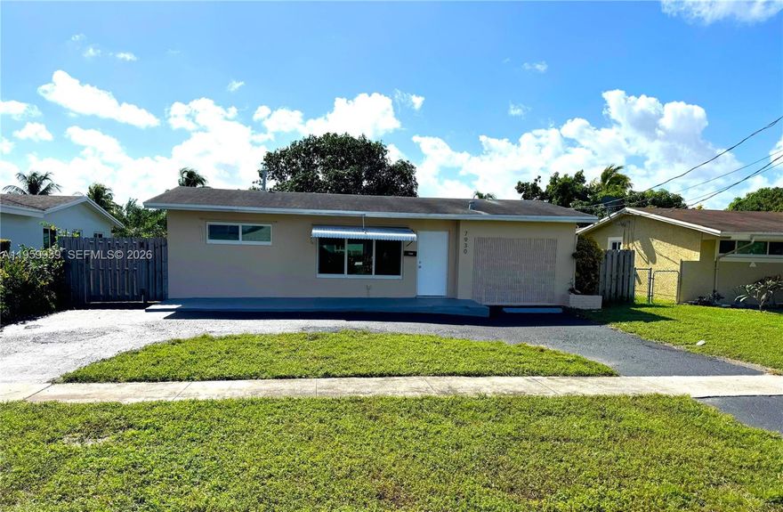 No HOA. 5 bed, 2 bath waterfront home on a large 6,900 sqft lot. Rented for $4,806/month. The rental income is supported by a government housing assistance program (as of February: $4,502 government / $304 tenant). Potential rent at renewal of up to $4,972/month, based on current payment standards. Lease renews 01/31/2027. The tenant has been at the property since Feb 2025. Impact windows, Roof 2010, AC 2024. ||
Current management company available for seamless transition. Please do not disturb tenant or knock on the door!

|| PORTFOLIO SALE AVAILABLE (review broker's remarks)
~10.4% return after property taxes, based on current contractual rents (before other operating expenses).
Investment opportunity consisting of a 9 single-family homes portfolio located in Broward County, Florida. 
* Total portfolio asking price: $4,198,000.
* Total contractual rents for the portfolio: $42,497/month ($509,964/year).
* Total 2025 property taxes: $73,955.
*Tenant rents include a portion paid directly by the government.