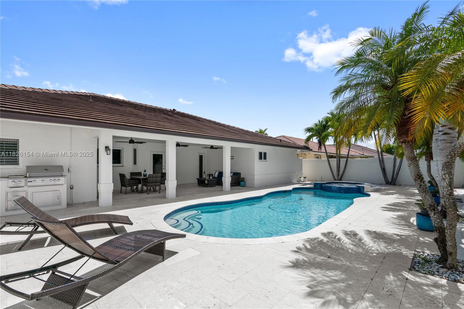 Beautifully updated 4-bedroom, 3.5-bathroom home in highly desirable neighborhood. This spacious residence features a modern kitchen, open living areas, and a private backyard oasis with a sparkling pool—perfect for entertaining. Located in a family-friendly neighborhood near top-rated schools, parks, restaurants, and shopping centers, with easy access to major highways. A rare opportunity to own a turnkey home in one of Miami’s most sought-after communities!