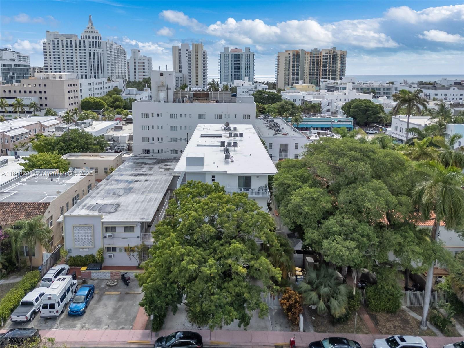 Gorgeous and fully updated 1-bedroom, 1-bath condo perfectly located just steps from Lincoln Road and only two blocks from the ocean. This spacious 767 SF residence features an open floor plan with a modern kitchen, beautifully renovated bathroom with a sleek stand-up shower, and a large primary bedroom with walk-in closet. Enjoy a generous balcony for relaxing or entertaining. Unit and building are equipped with impact doors and windows throughout. Furniture available for sale, excluding pictures on the walls.